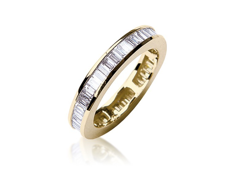 18ct Yellow Gold Eternity Ring with 2.00ct Diamonds. 