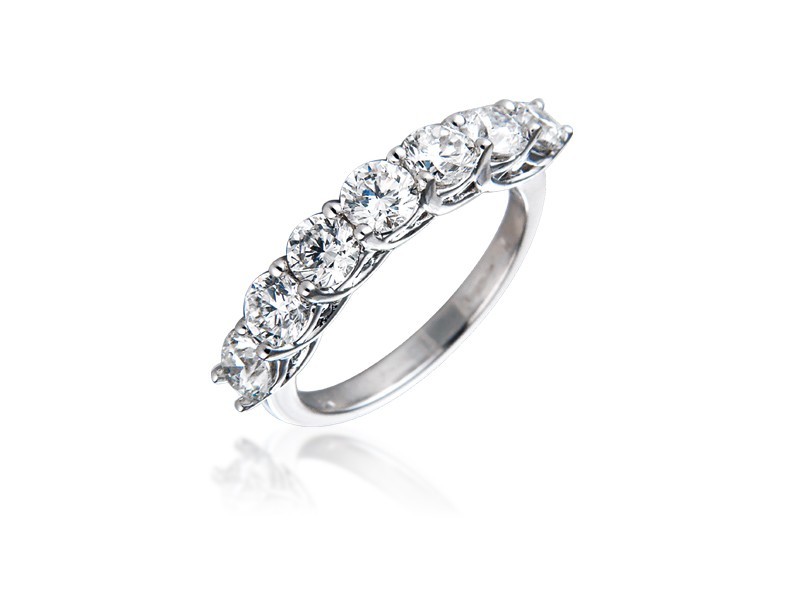 18ct White Gold Eternity Ring with 2.00ct Diamonds.