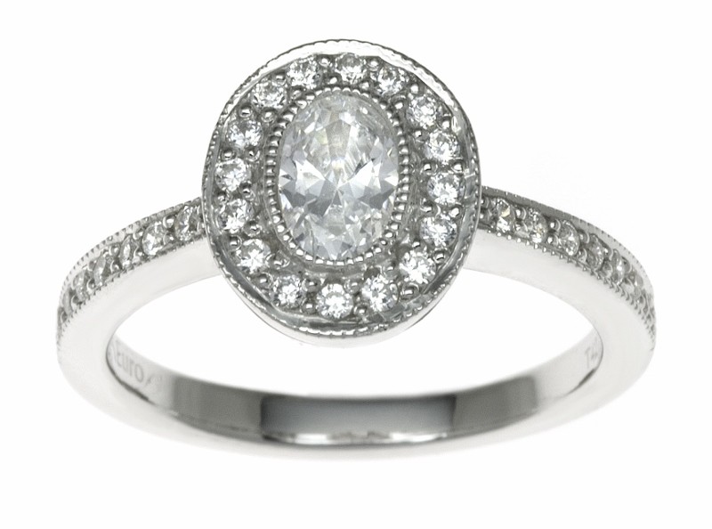 18ct White Gold 1.15ct Diamonds Solitaire Engagement Ring