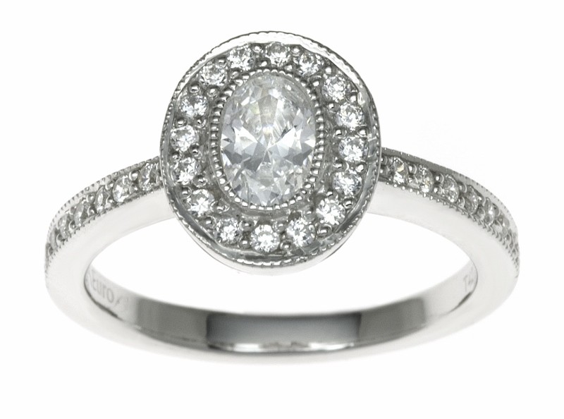 18ct White Gold 1.65ct Diamonds Solitaire Engagement Ring