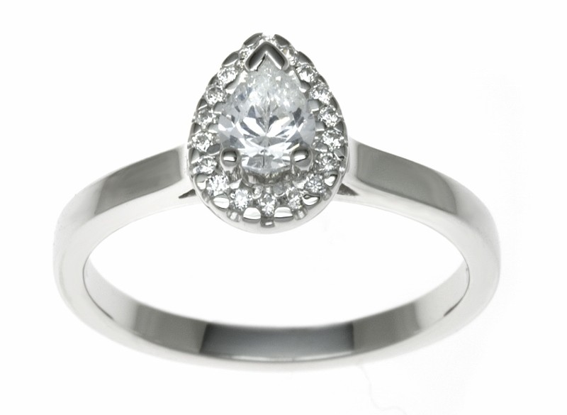 18ct White Gold 1.11ct Diamonds Solitaire Engagement Ring