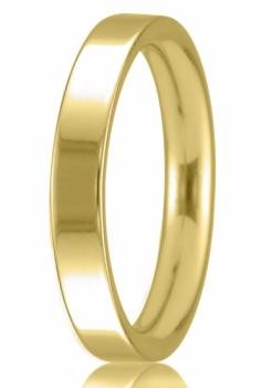 9ct Yellow Gold 3mm Easy Fit Wedding Band 2.8gms 