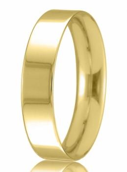 9ct Yellow Gold 5mm Easy Fit Wedding Band 5.2gms