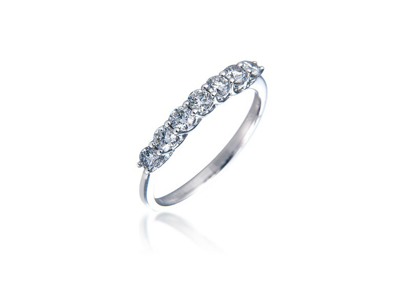 Platinum Eternity Ring with 0.50ct Diamonds.