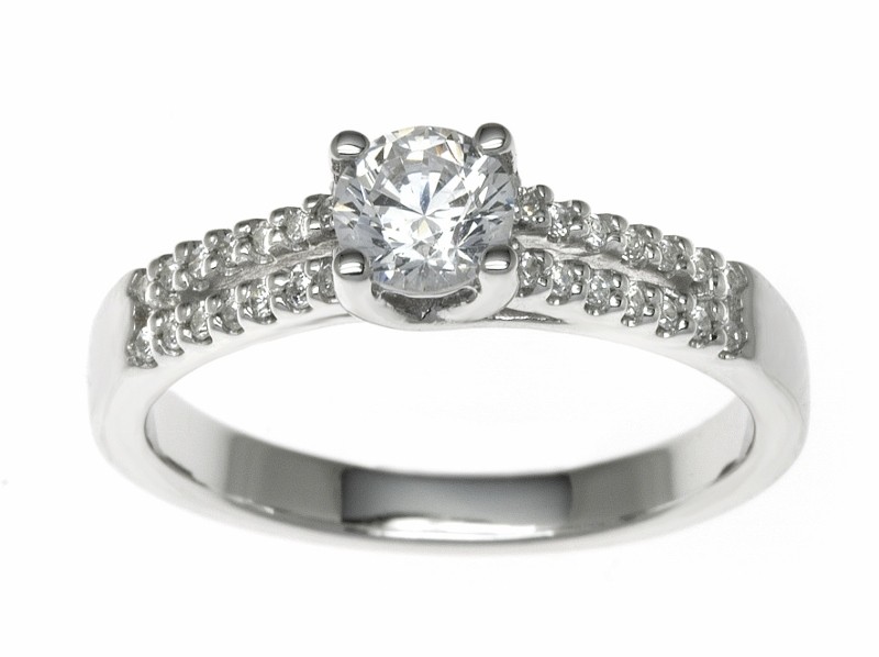 Platinum 1.39ct Diamonds Solitaire Engagement Ring