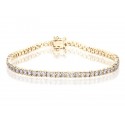 18ct Yellow Gold & 6.00ct Diamonds Bracelet