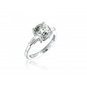 18ct White Gold 2.20ct Diamond Solitaire Engagement Ring