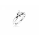 18ct White Gold 0.33ct Diamond Solitaire Engagement Ring