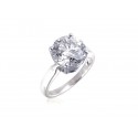 18ct White Gold 5.00ct Diamond Solitaire Engagement Ring
