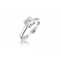18ct White Gold 0.80ct Diamond Solitaire Engagement Ring