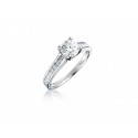 18ct White Gold 1.05ct Diamond Solitaire Engagement Ring