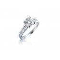 18ct White Gold 1.40ct Diamond Solitaire Engagement Ring