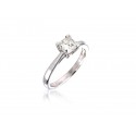 18ct White Gold 0.75ct Diamond Solitaire Engagement Ring