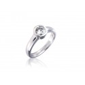 18ct White Gold 0.75ct Diamond Solitaire Engagement Ring