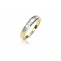  18ct Yellow Gold Eternity Ring with 0.50ct Diamonds.