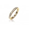 18ct Yellow Gold Eternity Ring with 1.00ct Diamonds.