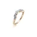 18ct Yellow Gold Eternity Ring with 0.25ct Diamonds.