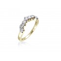 18ct Yellow Gold Eternity Ring with 0.50ct Diamonds.