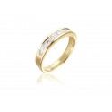 18ct Yellow Gold Eternity Ring with 0.50ct Diamonds.