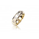 18ct Yellow Gold & 0.25ct Diamonds Wedding Ring