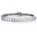 18ct White Gold & 4.00ct Diamonds Bracelet