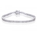 18ct White Gold & 6.00ct Diamonds Bracelet