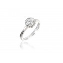 18ct White Gold ring with 0.30ct Diamonds