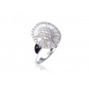 18ct White Gold ring with 1.00ct Diamonds. 