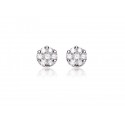 18ct White Gold & 1.00ct Diamonds Stud Earrings