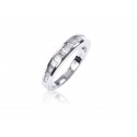 18ct White Gold Eternity Ring with 1.00ct Diamonds.