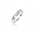 18ct White Gold Eternity Ring with 0.25ct Diamonds.