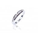 18ct White Gold Eternity Ring with 0.50ct Diamonds.