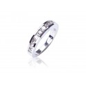 18ct White Gold Eternity Ring with 1.00ct Diamonds.