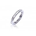 18ct White Gold Eternity Ring with 1.00ct Diamonds.