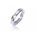 18ct White Gold Eternity Ring with 2.20ct Diamonds.