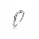 18ct White Gold Eternity Ring with 0.25ct Diamonds.