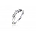 18ct White Gold Eternity Ring with 0.50ct Diamonds.