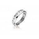 18ct White Gold Eternity Ring with 0.75ct Diamonds.