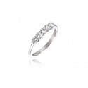 18ct White Gold Eternity Ring with 0.50ct Diamonds.