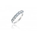 18ct White Gold Eternity Ring with 0.75ct Diamonds.