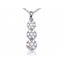 18ct White Gold Pendant with 2.00ct Diamonds.