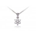 18ct White Gold Pendant with 0.50ct Diamonds