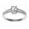 18ct White Gold 0.82ct Diamonds Solitaire Engagement Ring