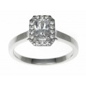 18ct White Gold 1.62ct Diamonds Solitaire Engagement Ring