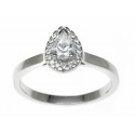 18ct White Gold 0.85ct Diamonds Solitaire Engagement Ring