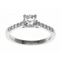 18ct White Gold 1.15ct Diamonds Solitaire Engagement Ring