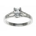 18ct White Gold 1.14ct Diamonds Solitaire Engagement Ring