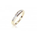 9ct Yellow Gold Eternity Ring with 0.50ct Diamonds.