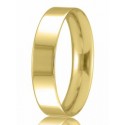 9ct Yellow Gold 5mm Easy Fit Wedding Band 5.2gms