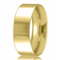 9ct Yellow Gold 8mm Easy Fit Wedding Band 10.0gms